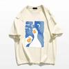 Men Owersized T-Shirt Funny Two Confused Ducks Print Summer Fashion T Shirt Hip Hop Unisex High Quality Short Sleeve Tee