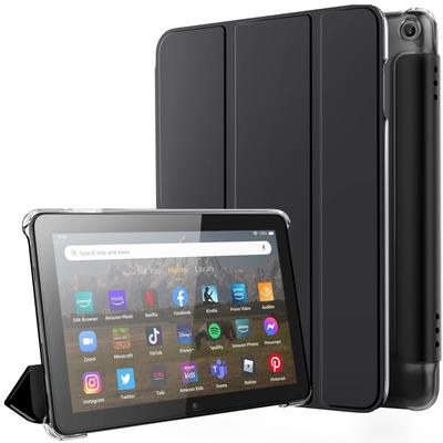 Чехол для fire hd 8 12-го поколения TiMOVO Fire HD HD 8 Plus чехол-подставка чехол для планшета защитный чехол с функцией автоматического перехода в спящий режим ударопрочный устойчивый к царапинам