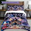 3pcs Duvet Cover Set (1*Duvet Cover + 2*Pillowcase, Without Core), Sonic Print Bedding Set, Bedroom Decor, All‑Season, Birthday Gift