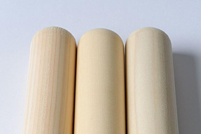 Ручной работы из дерева Хиба 30 мм x длина [Сделано в Японии, ремесленниками] / 20-30 мм / (набор 2) (диаметр 520 мм)