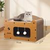 Multifunctional Cat Tree & Scratching Board with Nest and Toy