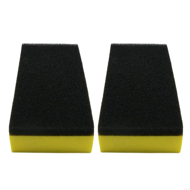2025 Новые универсальные полировальные губки для автомобиля, аппликатор для керамического покрытия, автомобильная губка для детализации, блок, упаковка из 2 штук
