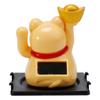 Chinese Lucky Cat Large Gold Maneki Nice Neko Waving Hand Paw Up Wealth Prosperity Welcoming Good Luck Waving Cat Birthday Gift Idea Decor