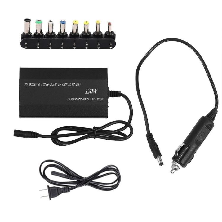 Универсальные зарядные устройства для ноутбуков Автомобильные адаптеры питания 12~24 В Регулируемые напряжения