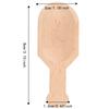 12pcs Reusable Mini Wooden Scoop Multipurpose Small Salt Scoop Wooden Bath Scoop  For Kitchen