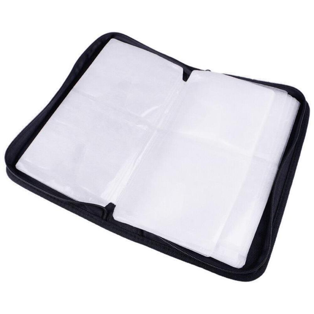 Ring Binder CD Bag 80 Sleeve Disc DVD Carry Case durable CD Disc Holder CD enthusiasts Gift