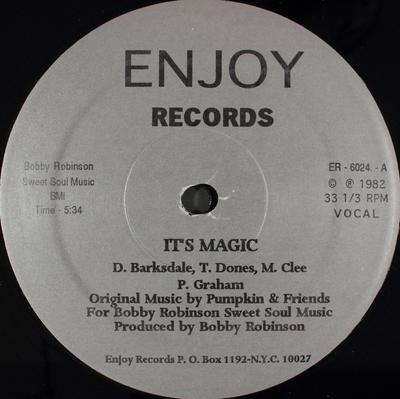 12-дюймовая пластинка FEARLESS FOUR - It's Magic ER6024 Enjoy Records США Рэп и хип-хоп/R&B