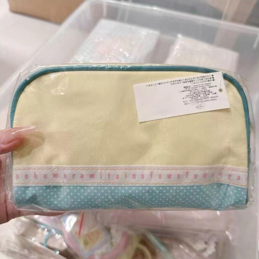 Large Capacity Stationery Bag Cat Cartoon Print Pencil Case INS Pen Bag  School Office