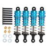 112 RC Car Metal Shock Absorber Adjustable Spring Damper for MN G500BRABUS Upgrade PartsBlue