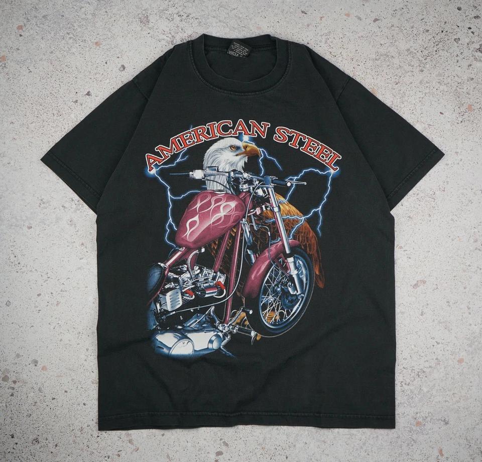 Vintage Harley Davidson American Steel T Shirt