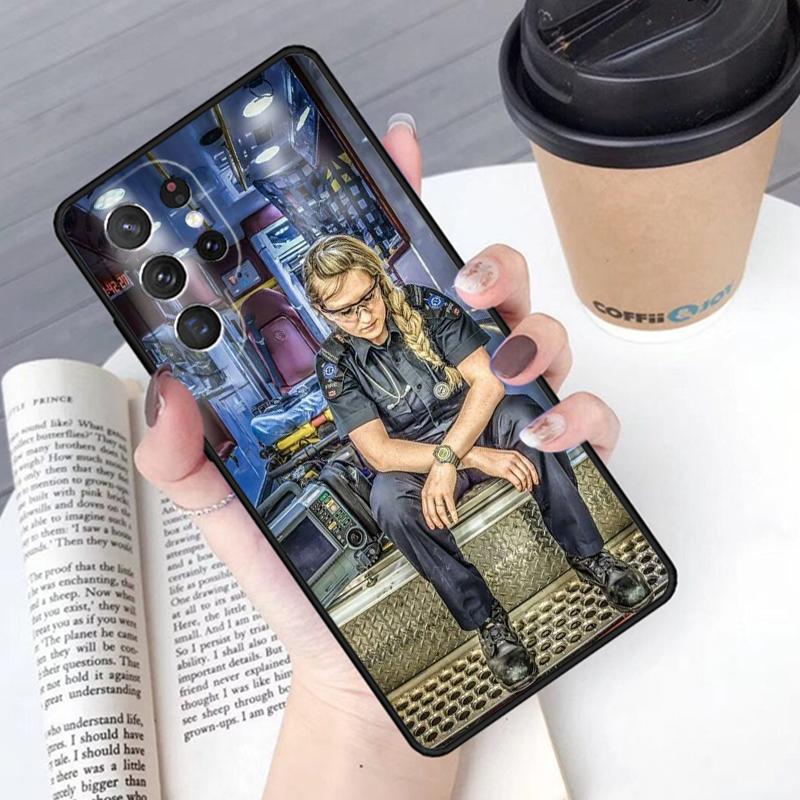 Чехол для телефона EMT EMS Скорая помощь Для Samsung Galaxy S24 S25 Ultra S21 S22 Ultra S10E Note 10 Plus Note 20 FE S23