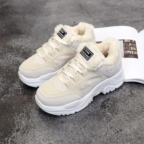 Женская повседневная обувь осень-зима 2024 женские теплые кроссовки женские вулканизированные женские туфли на платформе из хлопка Zapatos De Mujer