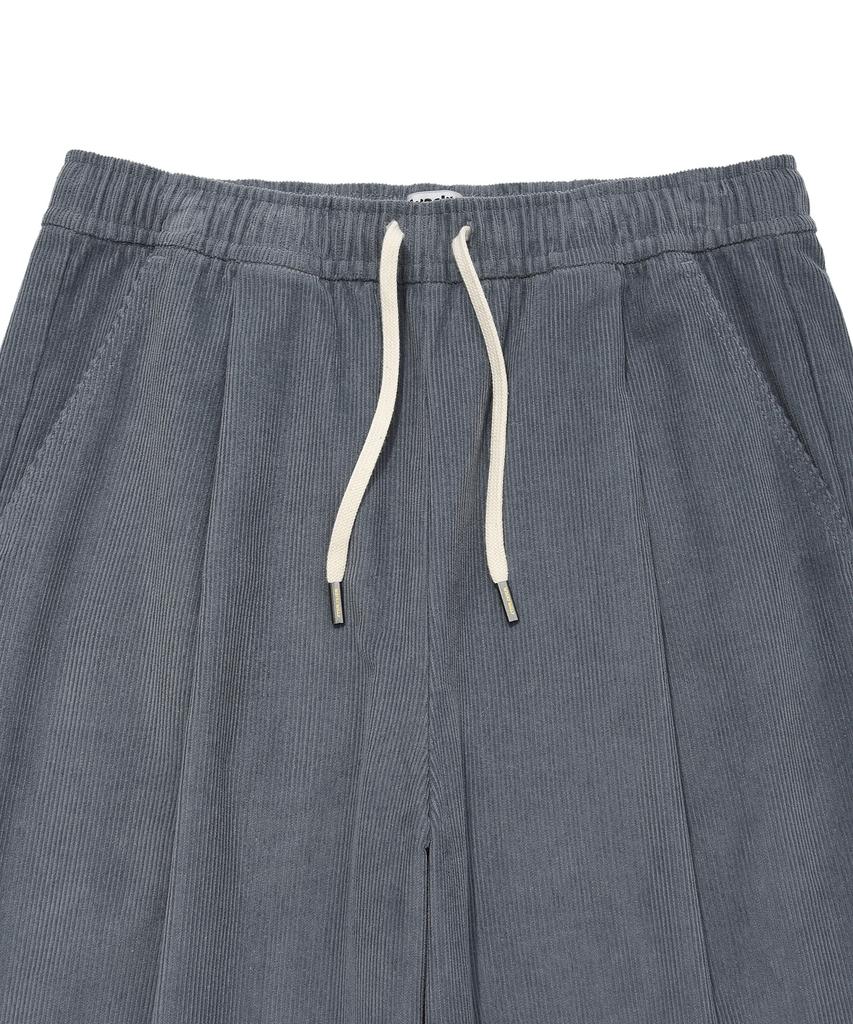 WACKY WILLY Corduroy Elastic Pants Blue