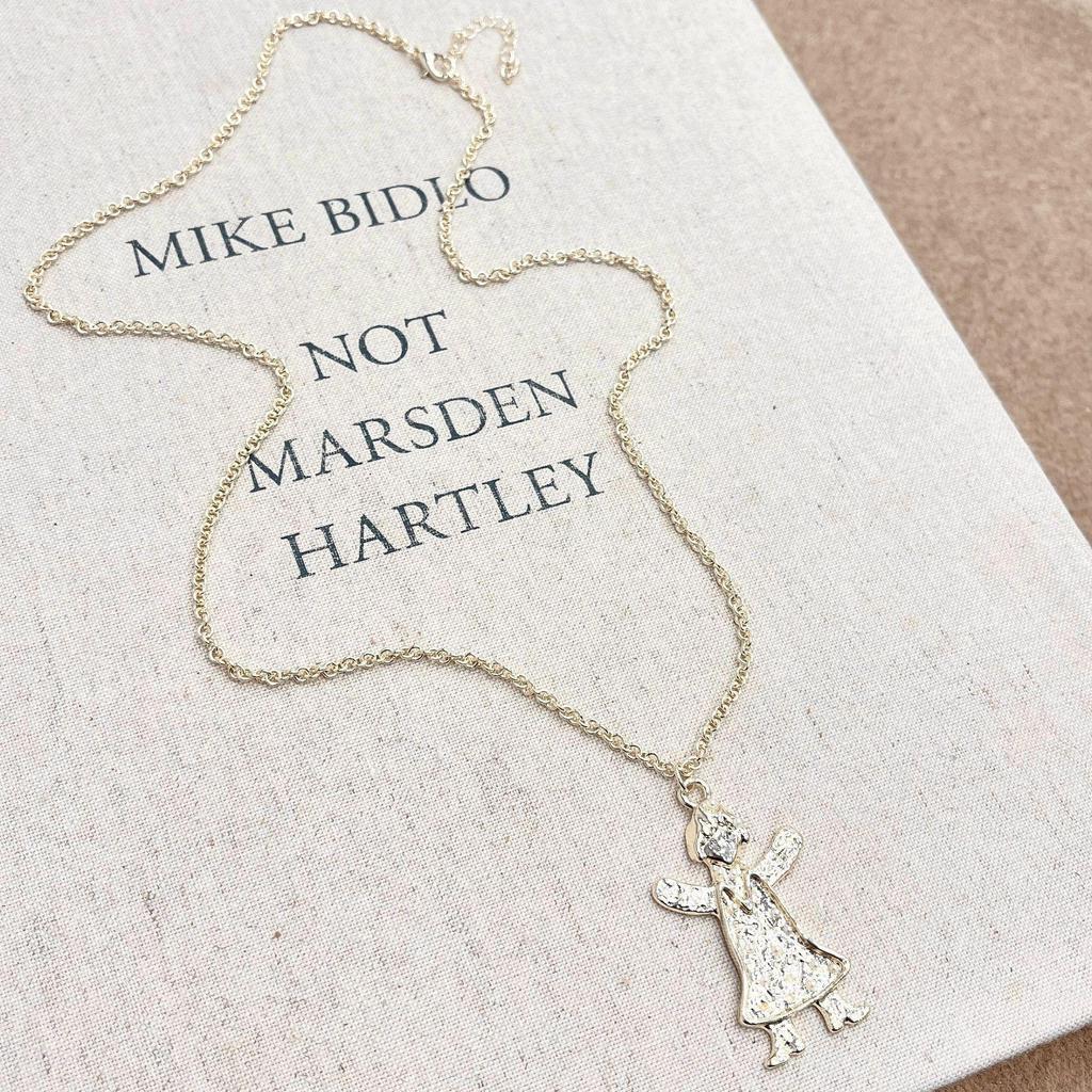 Ожерелье Sesa Retro Gingerbread Couple - покрытая медью детская многослойная цепочка-свитер