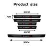 Car Sticker Carbon Fiber Decorative Strip Door Sill For Mitsubishi Lancer   2018 2011 2010 2009 2008 2007