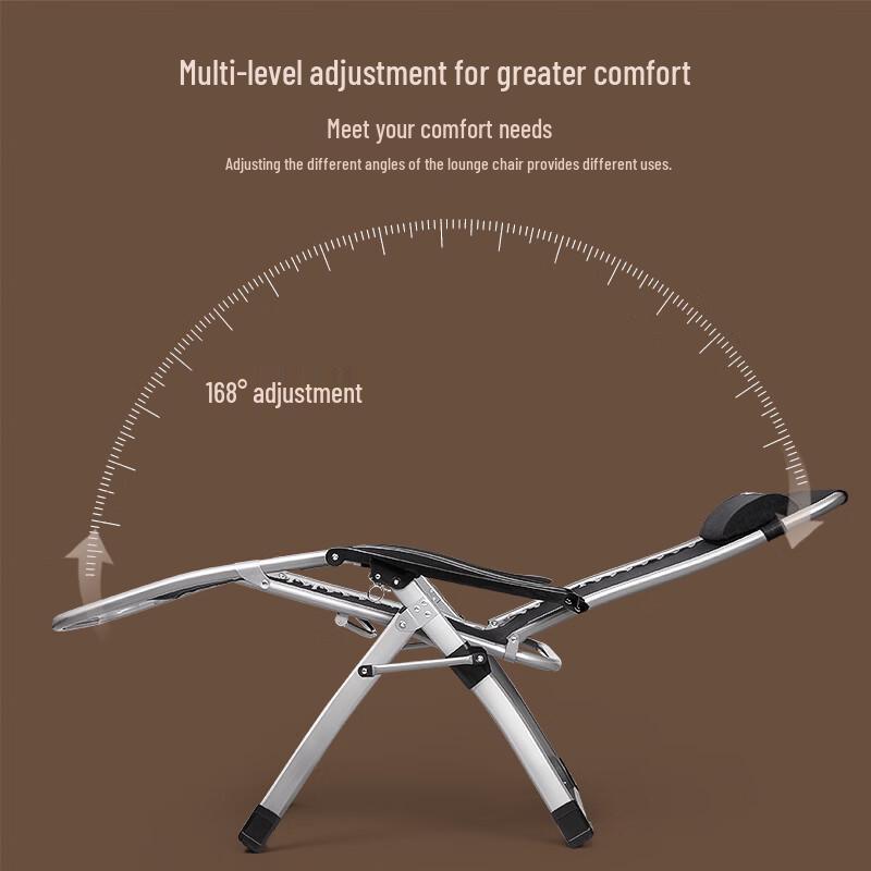 ZISIZ Folding Recliner Lounge Chair