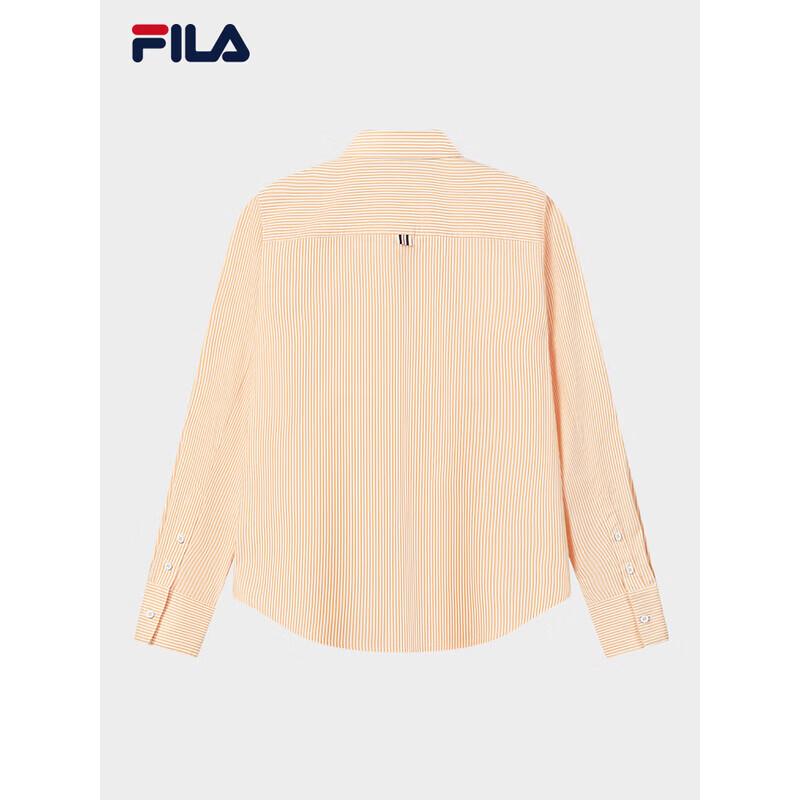 Fila Женская полосатая тканая рубашка с длинным рукавом