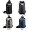 Anti-theft Chest Shoulder Bag Men's Sling Crossbody Bag Messenger Backpack USB Port Bag