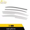 Omoda Stainless Steel Bumper Trim for 22 Models - Anti-Scratch Lower Middle Grille Strip
