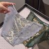 Женские летние сексуальные леопардовые кружевные удобные сетчатые бесшовные трусики с вырезами, с высокой посадкой, с разрезом