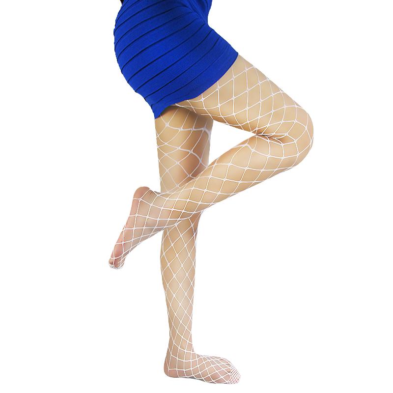 Женские пикантные ажурные колготки без вырезов, черные колготки, сетчатые чулки в сеточку с открытой промежностью, эластичные колготки
