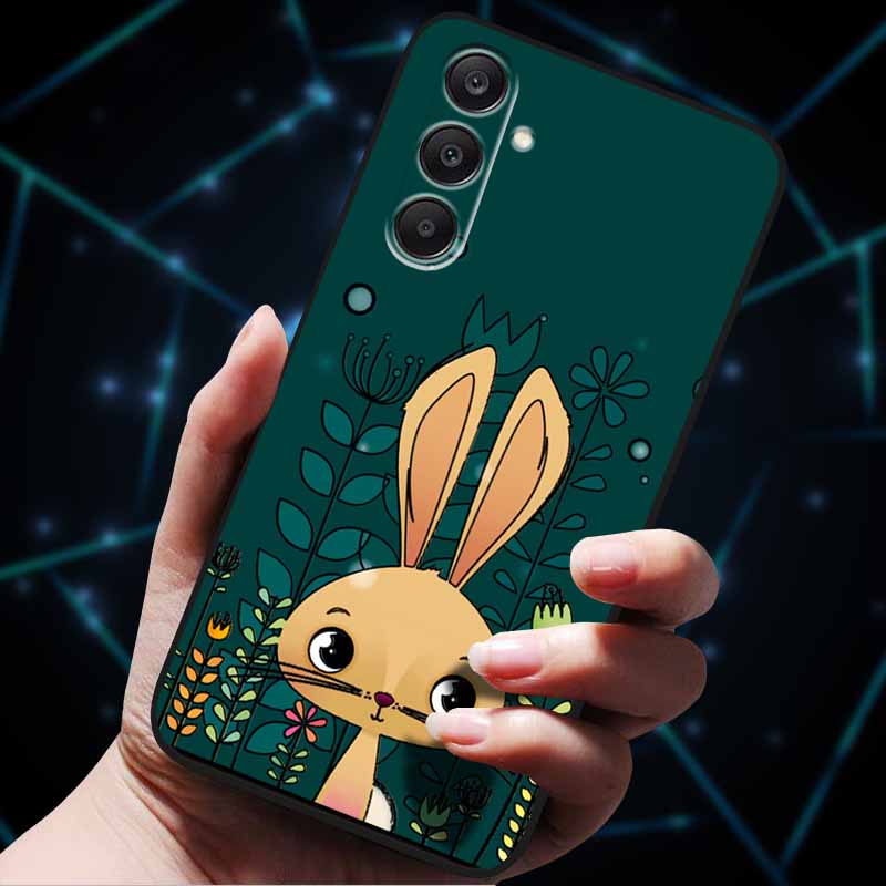 3D Цветочные тисненые чехлы для Samsung A25 A35 A55 5G Мягкие силиконовые чехлы для телефона для Galaxy A25 5G Задняя крышка Ракушка SamsungA55