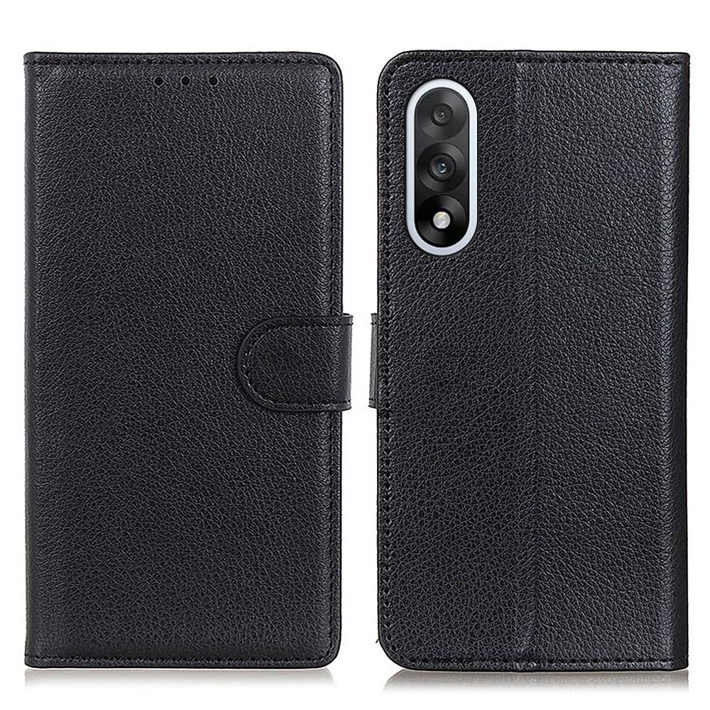 For OnePlus Nord 5 5G Wallet Case PU Leather Phone Cover Litchi Texture