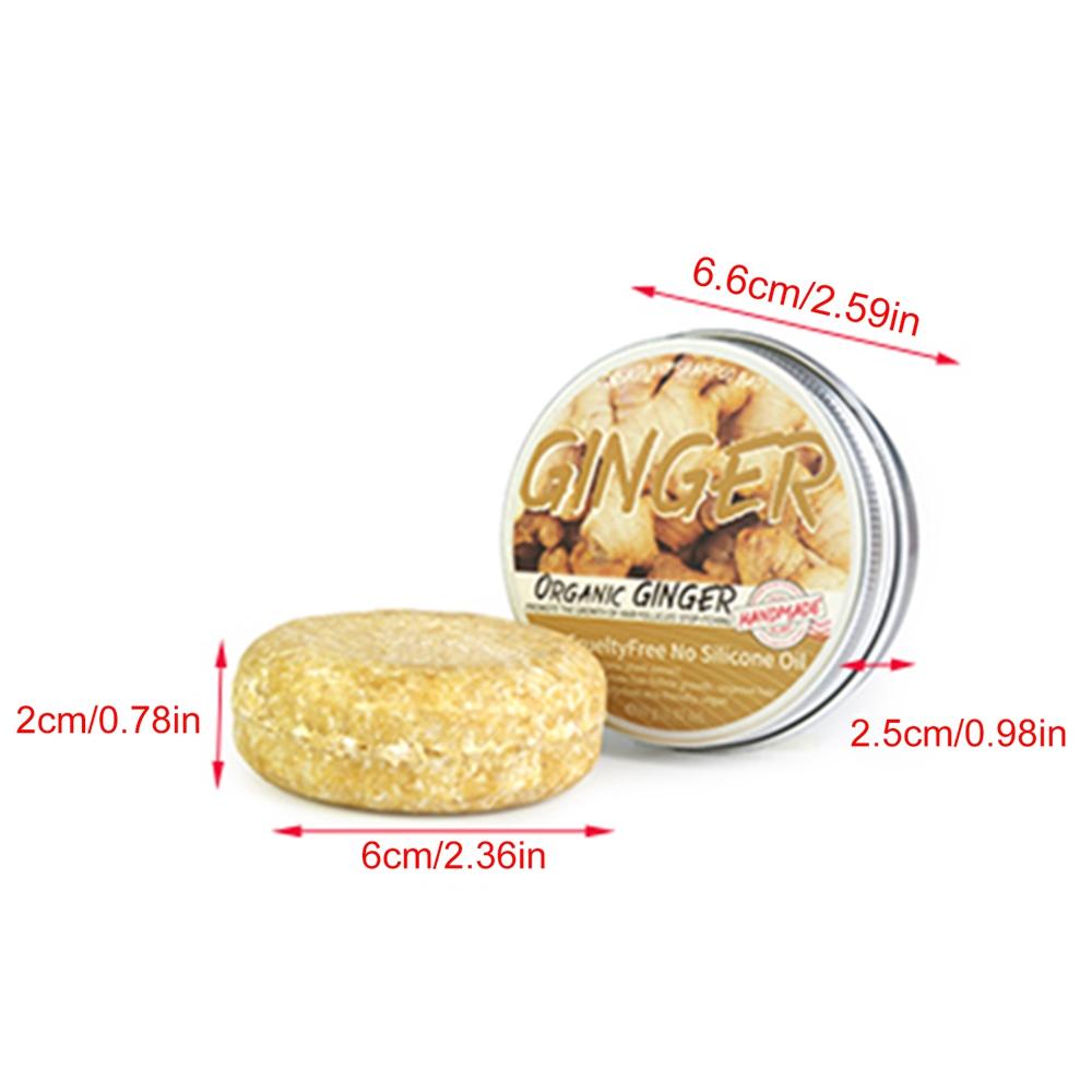 Шампунь Мыло Растительные Экстракты Твердый Шампунь Шампунь-Бар Контроль Жирности/Гладкость/Укрепление Корней Волос/Питание/Удаление Перхоти