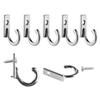 Clothes Towel Organizer Shelf Storage Single Prong Hook Metal Antique Hooks Coat Hanger Wall Door