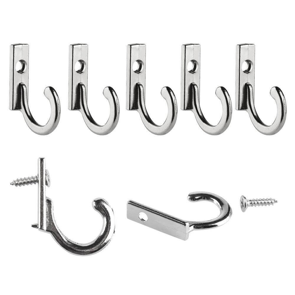 Clothes Towel Organizer Shelf Storage Single Prong Hook Metal Antique Hooks Coat Hanger Wall Door