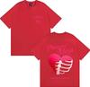 Singer Omar Courtz Primera Musa 2025 Heart Humor T Shirt Men Tops Gothic Short Sleeve T Shirt Summer Oversized Tshirt Streetwear