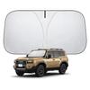 Toyota Land Cruiser 250 Windshield Compatible with Toyota Land Cruiser High Heat UV Light and Car Interior Storage Bag Included Sunshade, 2024-Present