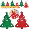 Christmas Tree Cutlery Holder Knife Fork Covers Table Decor Xmas Tableware Holder Bags New Year Party Dinner Decoration Ornament