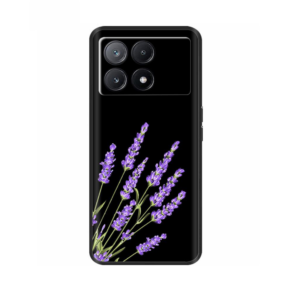Phone Case For Poco X6 Pro Coque Cover For Poco X6 Neo Pocox6 Pro 5G Soft Black Silicone Bumper Shockproof Case Protection Shell