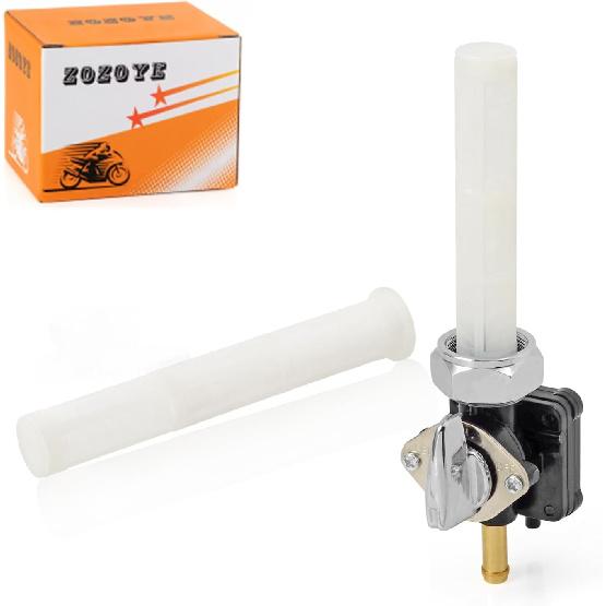 Fuel Valve Petcock 22mm Straight Outlet For Sportster 883 XL883 XLH883 Sportster 1200 XL1200 XLH1200 1995-2006 VACUUM SYSTEM Petcock