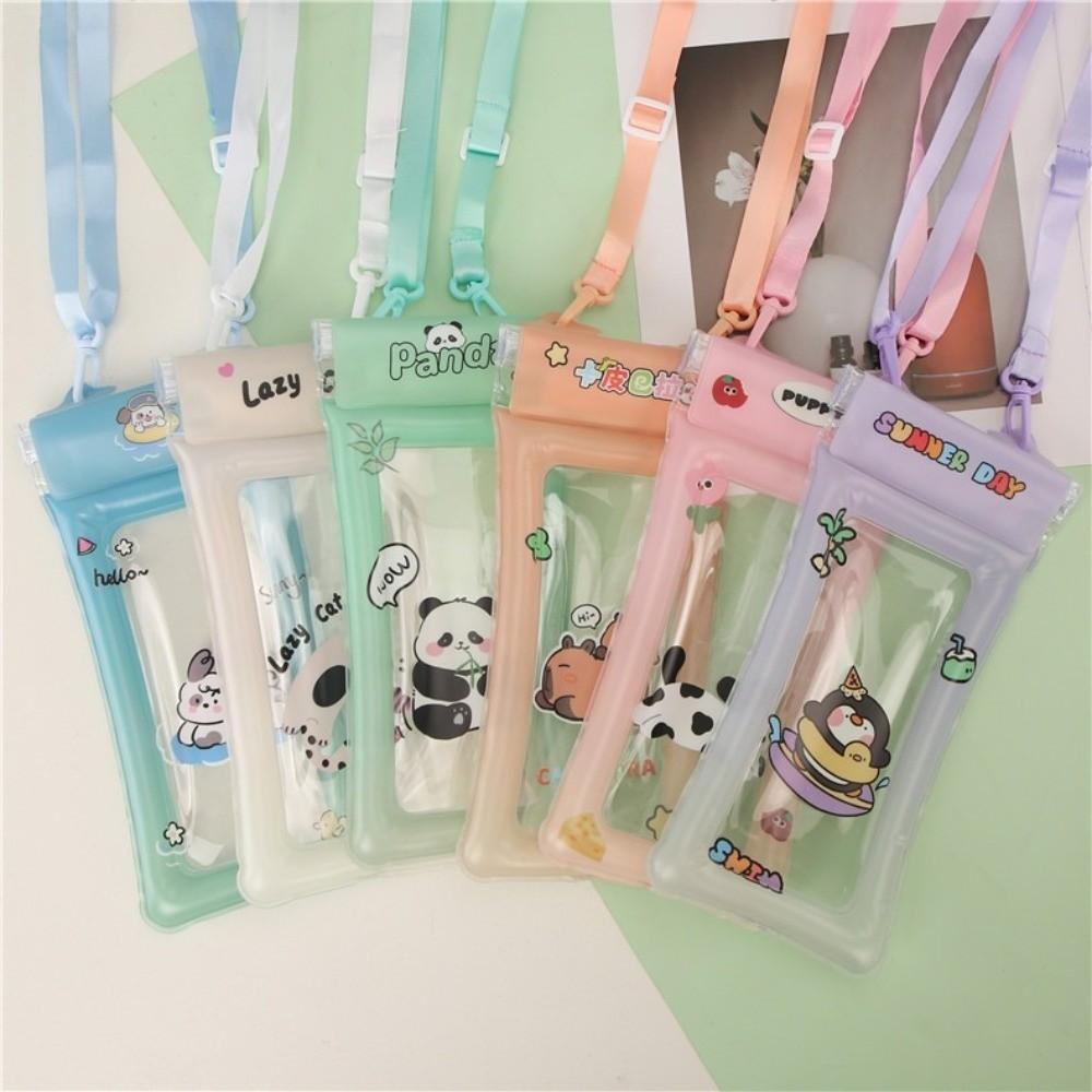 Hanging Neck Phone Bag PVC Mobile Phone Pouch Waterproof Mobile Phone Bag Beach