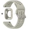 Чехол + Официальный мягкий силиконовый ремешок для умных часов Amazfit Bip 6 Замена для браслета Huami Amazfit Bip6 Аксессуары