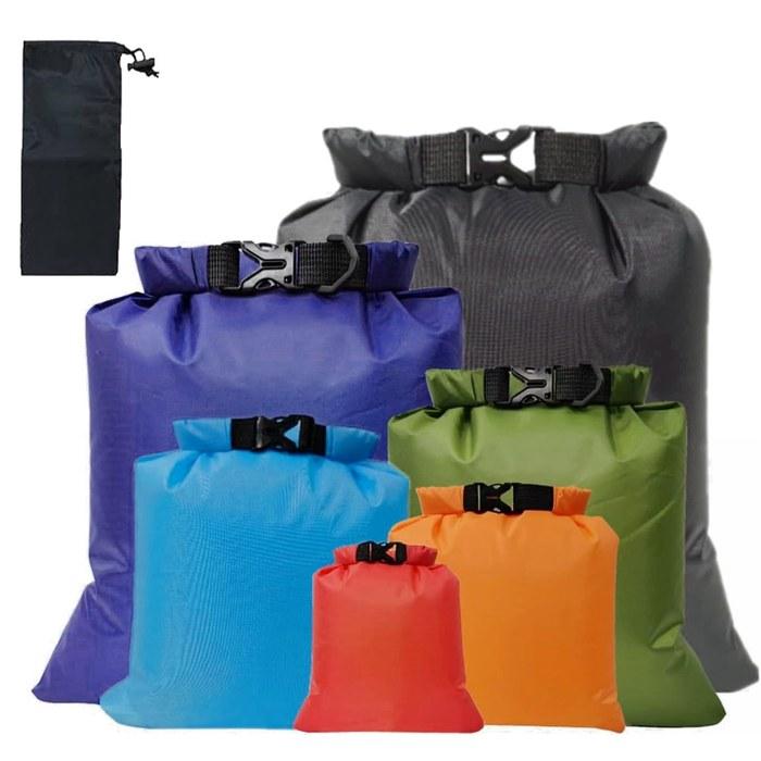 Pclife Waterproof Dry Bag 6-Size Set, 8L
