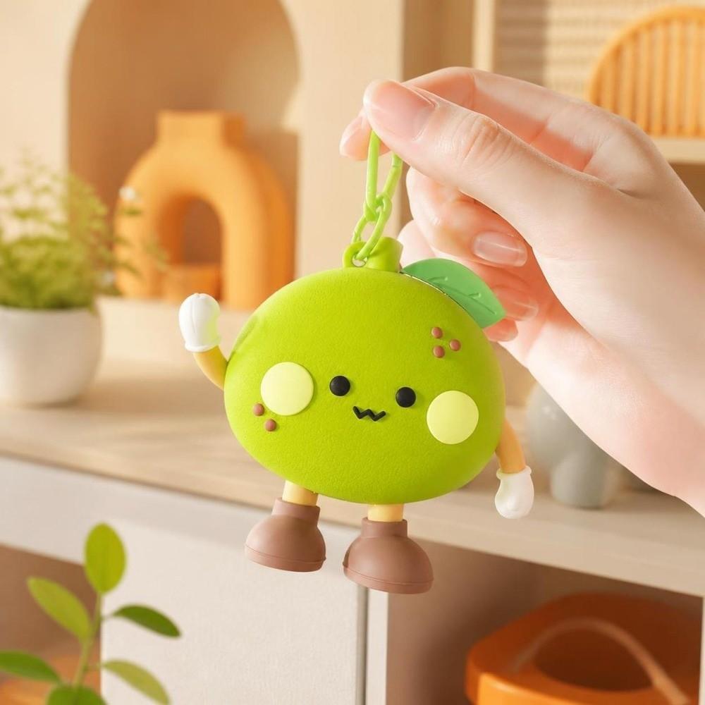 Funny Small Coin Purse Blueberrie Silicone Bag Pendant Fashion Change Storage Bag Earphone Storage