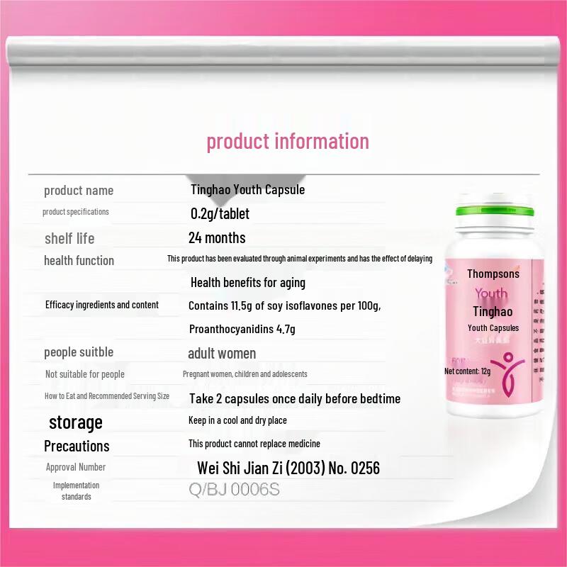 BYHEALTH Soy Isoflavones Capsules for Women