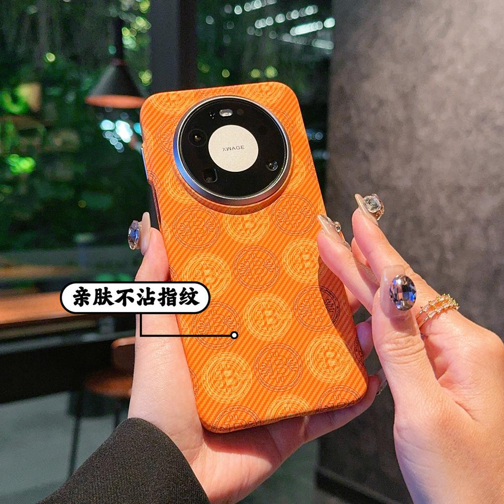 Применимо к Huawei Mate11Promax Чехол для мобильного телефона с магнитом Bitcoin, с рисунком из кевлара P11Pro, противоударный чехол из ПК