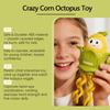 DOWMOO Fun Corn Octopus Decompression Toy for Kids - Easy to Play in Multiple Ways