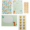 Children's Invitation Card Deco Dinosaur 10 Pieces