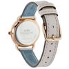 Coach Женские часы Delancey Slim с белым циферблатом и белым кожаным ремешком