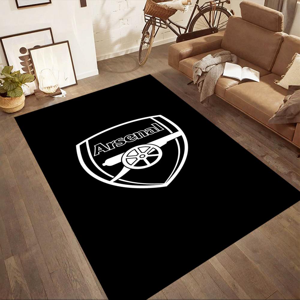 Arsenal Floor Rug Office Rug Suitable for Kitchen Entryway Playrooms Hallway Anti-slip Rug Anime Office Decor Perfect Gift for Friends & Family