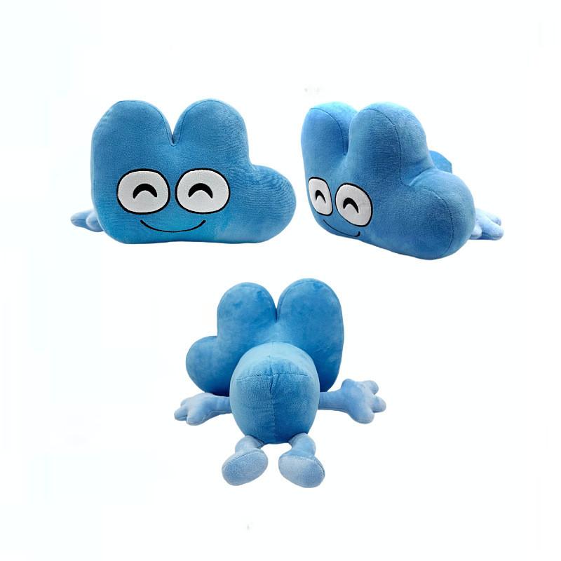 Battle Dream For Island Animated Character Digit Four Blue Plush Doll Toy