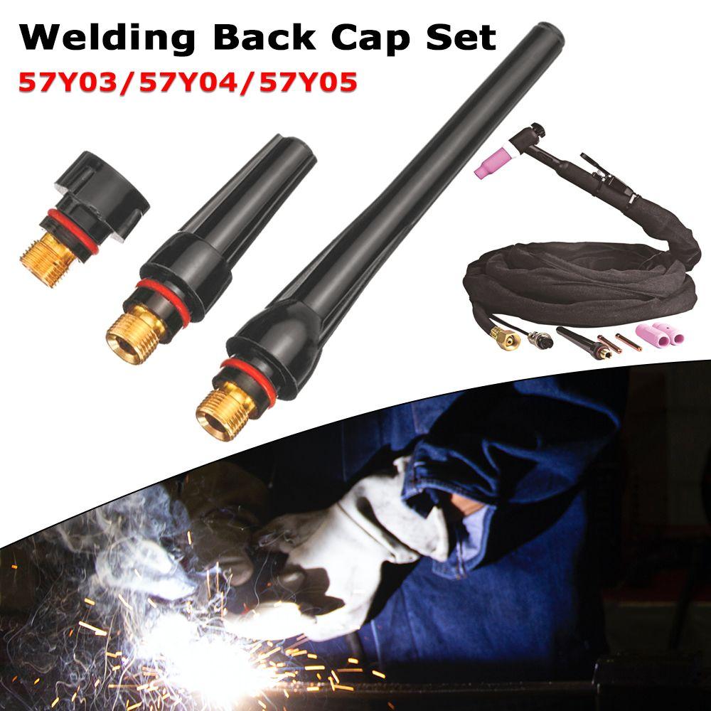 Consumable Set Soldering Supplies Arc TIG 57Y03/57Y04/57Y05 Back Cap Set WP17/18/26 Welding Torch