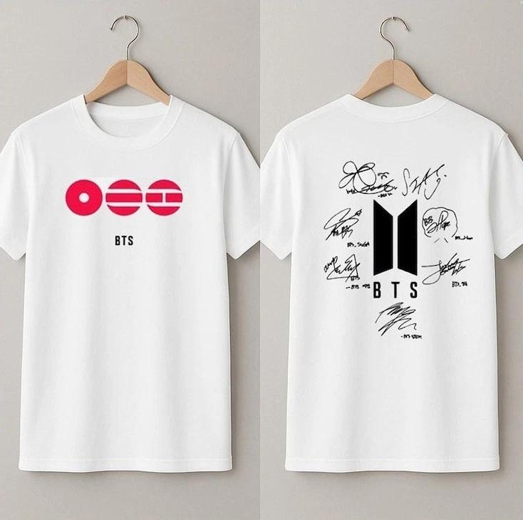 BTS World Tour TShirt TShirt Kpop Comeback TShirt Kpop Lover Graphic Tee
