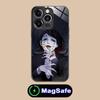 Чехол для телефона Demon Slayer Enmu Tamio для iPhone 16 15 14 13 12 11 Pro Max Plus Mini MagSafe Стеклянный Цветная Печать Роскошный Чехол