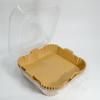 Food Grade Silicone Coated Air Fryer Paper Liners Non Stick Baking Oil Absorbent